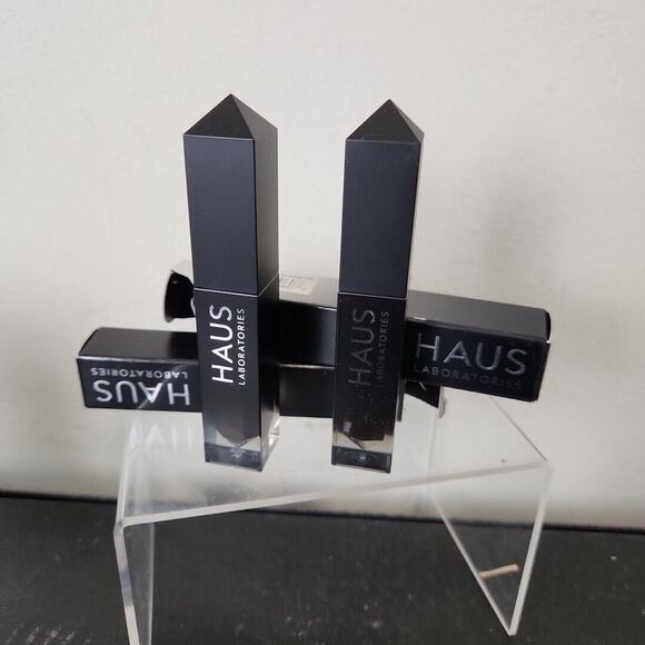 TWO HAUS Laboratories Glam Attack Liquid Metallic Gunmetal Eyeshadow Lady Gaga - Picture 1 of 4